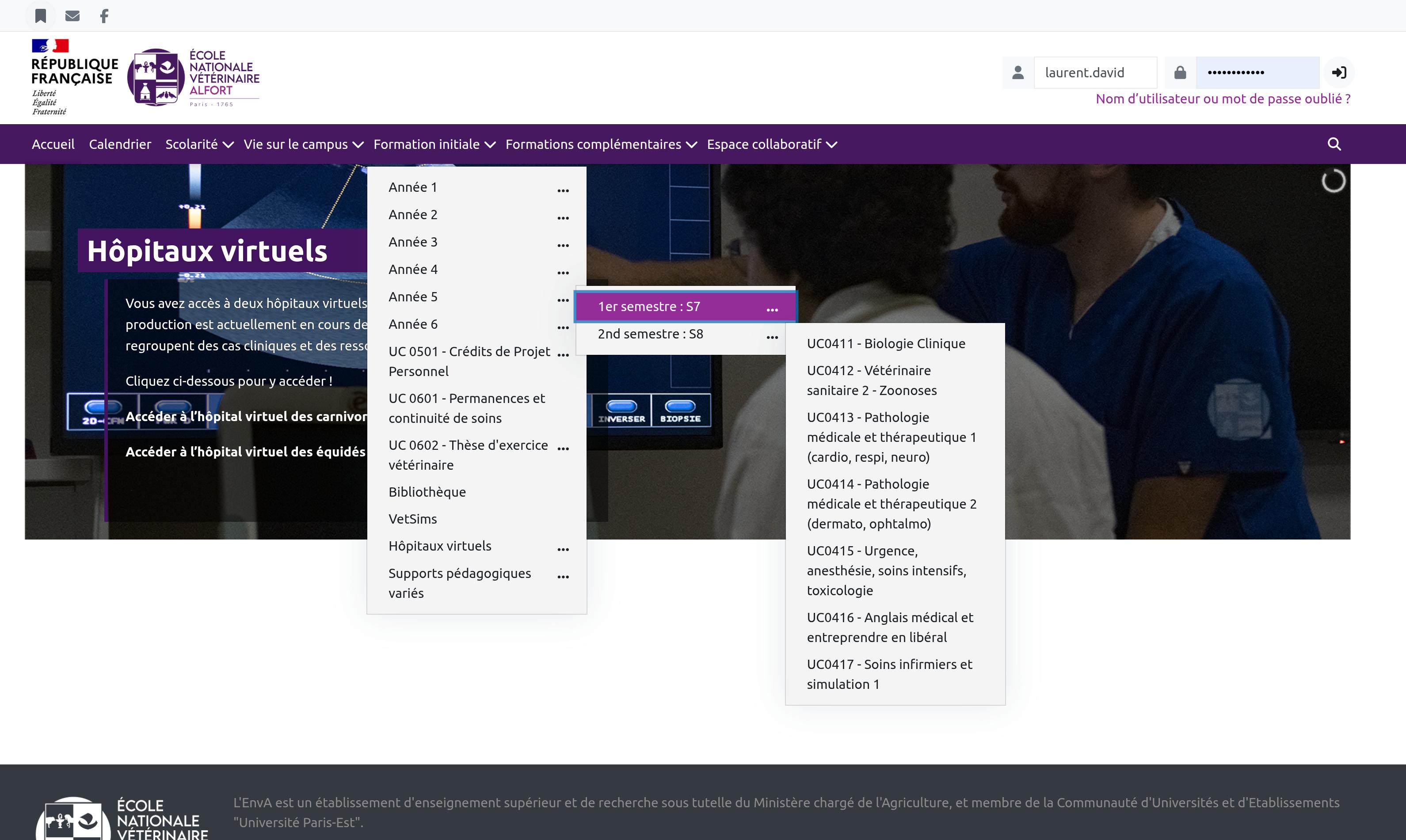 EVE – la plateforme de formation initiale de l'ENVA